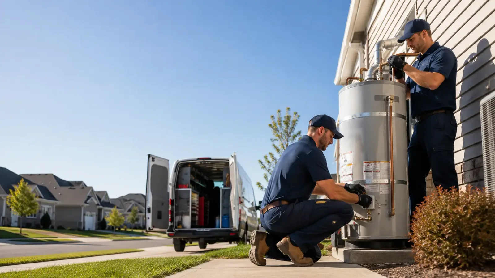 Water Heater Installation in Bellefontaine, OH